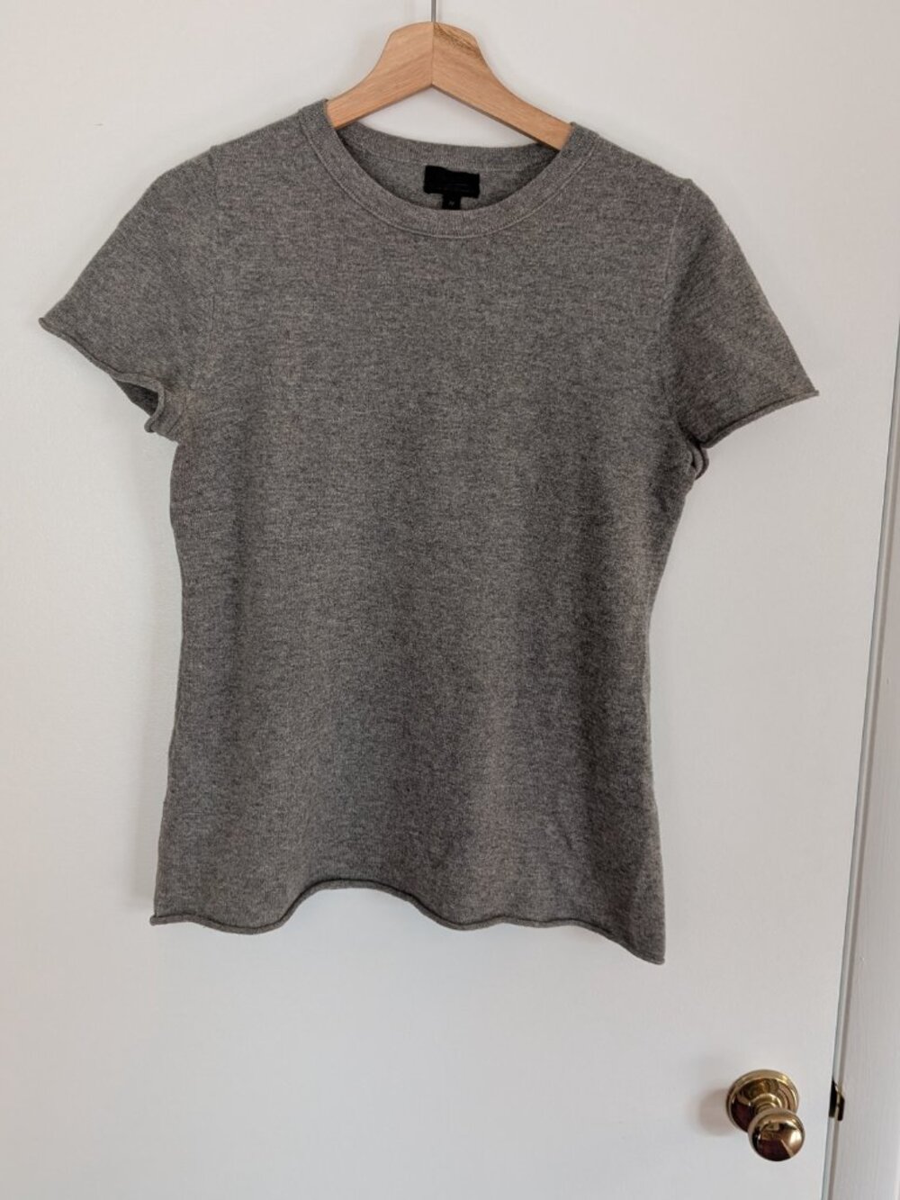 J.Crew Rolled Cashmere Sweater Tee, Size M